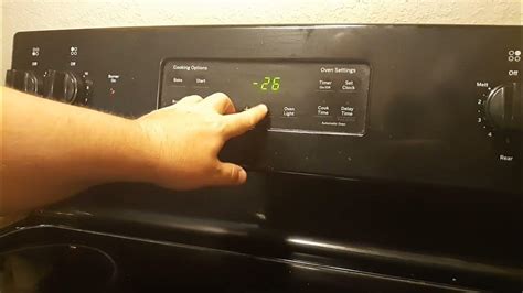 how to adjust oven temperature on ge